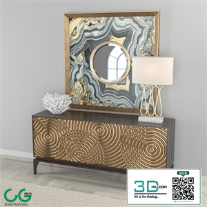 Sideboard Ripples Sideboard John Richard Design